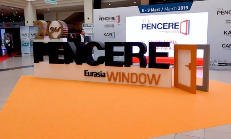 Avrasya Pencere, Kapı ve Cam Fuarları, 4 Mart’ta kapılarını açıyor